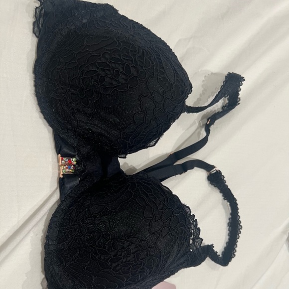 Black fenty savage push up bra with racer back - Picture 2 of 16